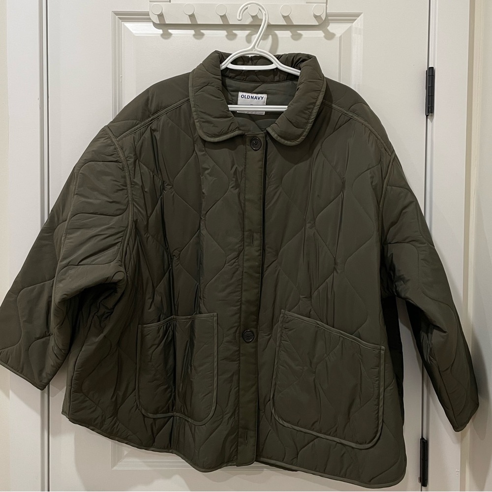 green army surplus jacket - plus-size 3X